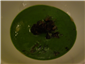 parsley soup with snails and black pudding